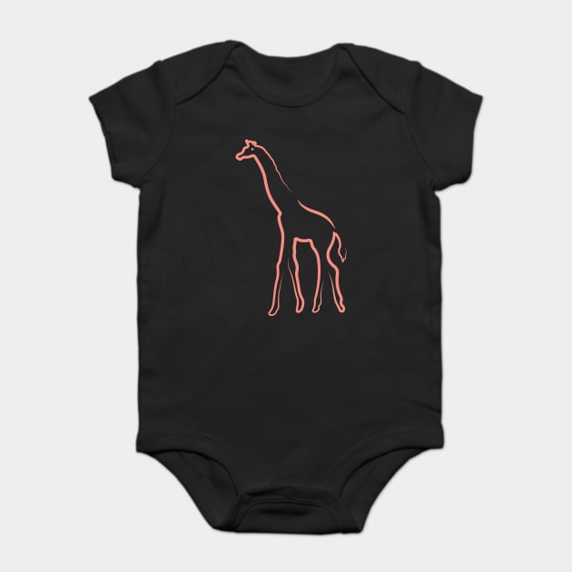 Giraffe Tier Baby Bodysuit by Chaoscreator